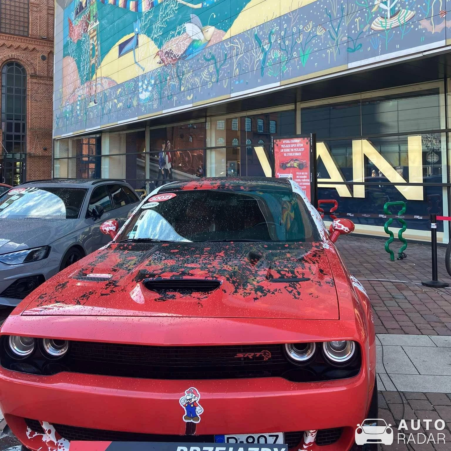 Dodge Challenger SRT Hellcat spotted in Łódź, Poland