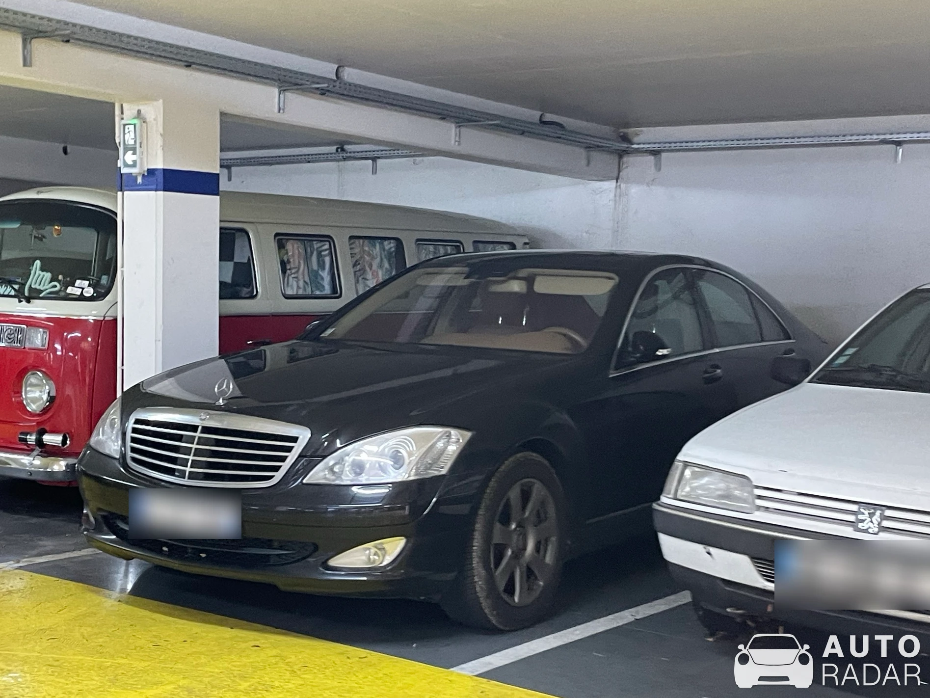 Mercedes-Benz S 63 AMG W221 spotted in Toul, France