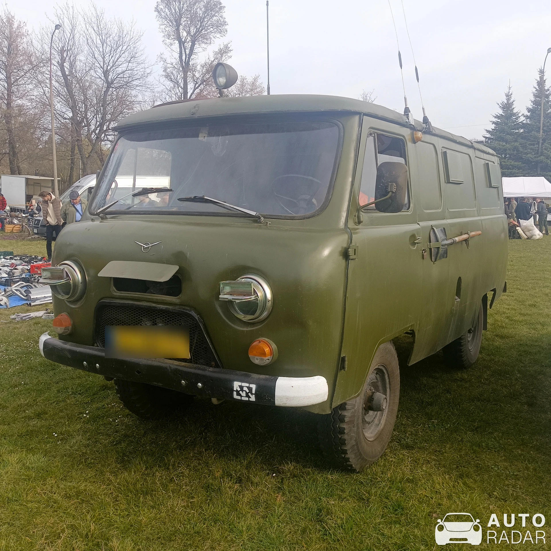 UAZ Bukhanka spotted in Poznań