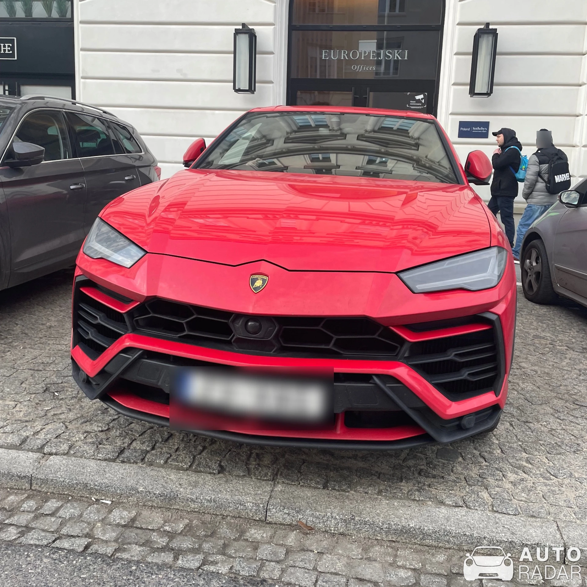 Lamborghini Urus spotted in Warszawa, Polska