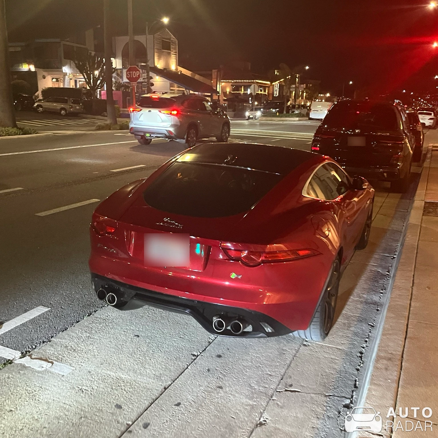 Jaguar F-Type R Coupé spotted in Hermosa Beach, United States