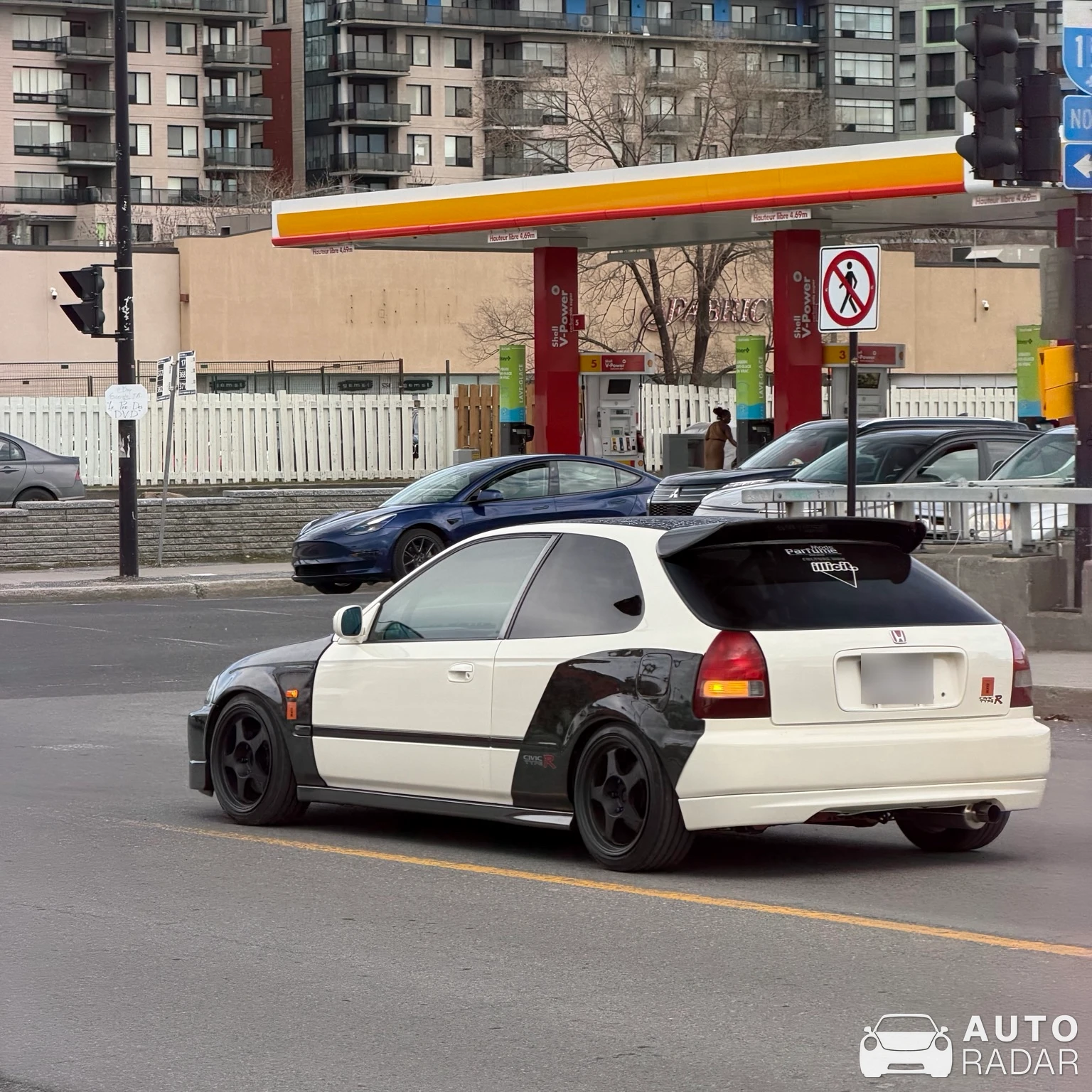 Honda Civic Type R 1996 spotted in Montréal
