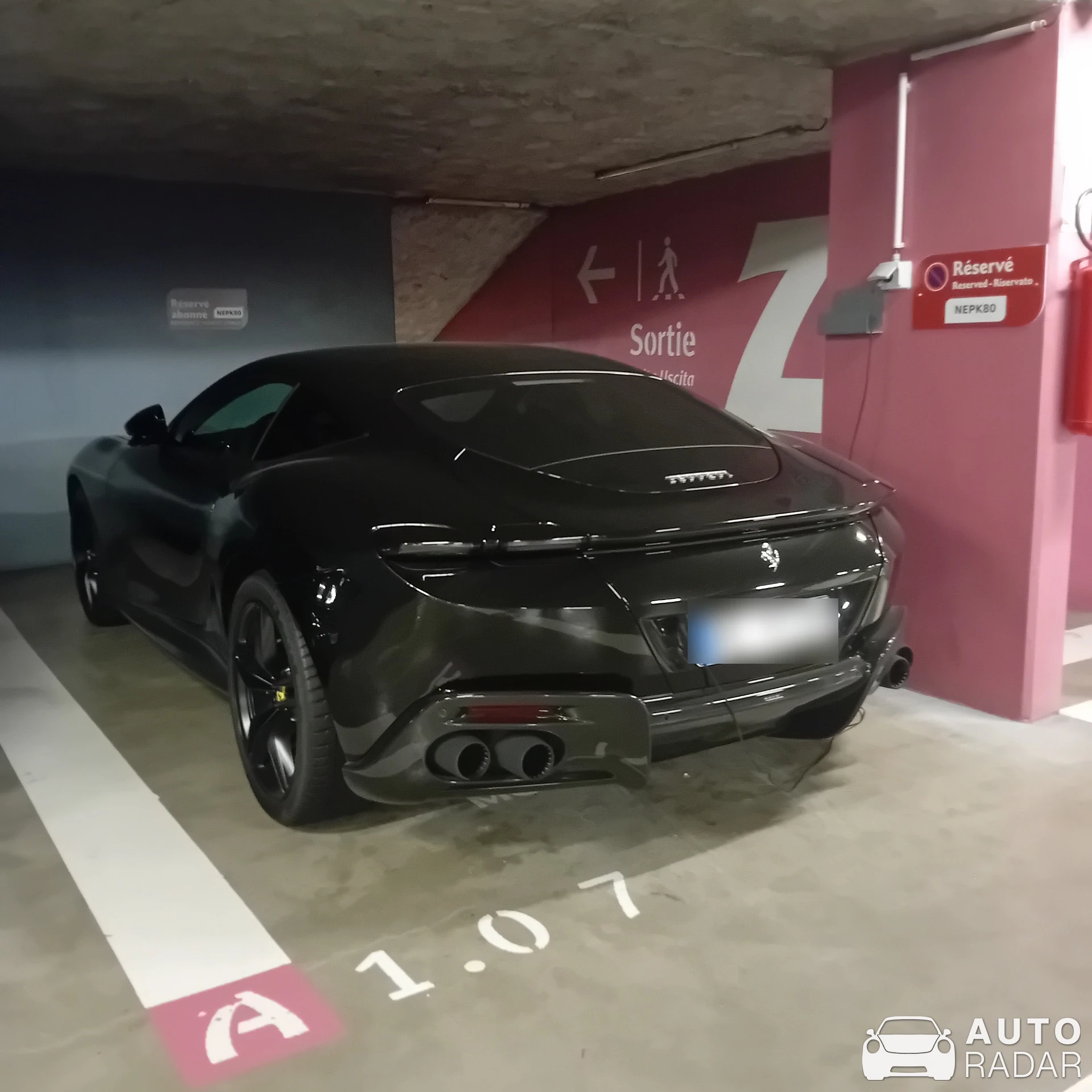 Ferrari Roma spotted in , Monaco