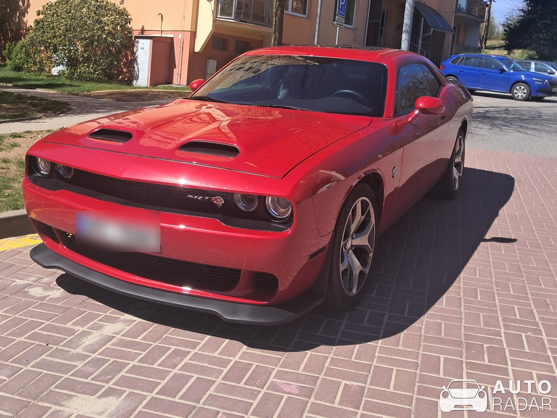 Dodge Charger SRT spotted in Třebíč