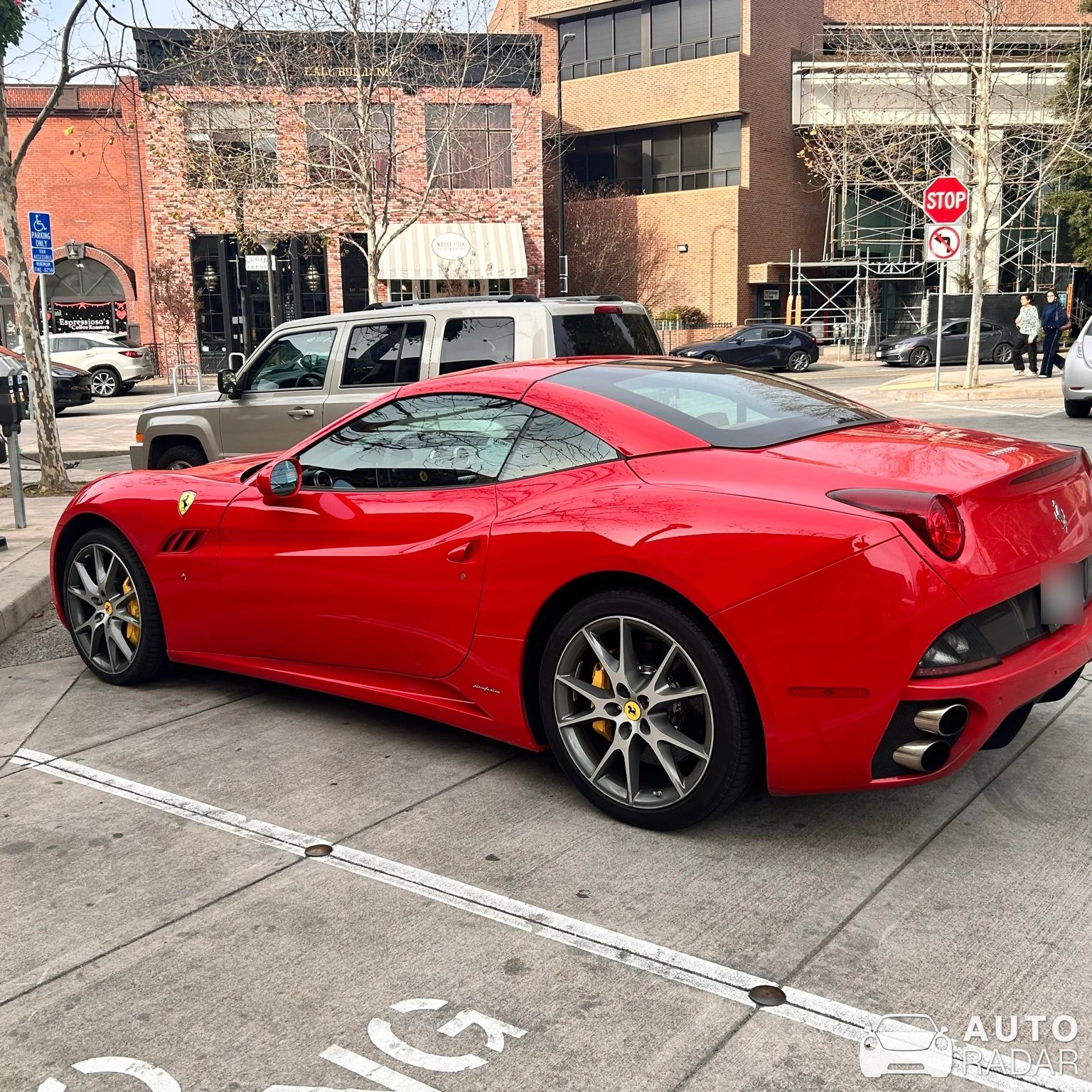 Ferrari California spotted in Santa Rosa, United States