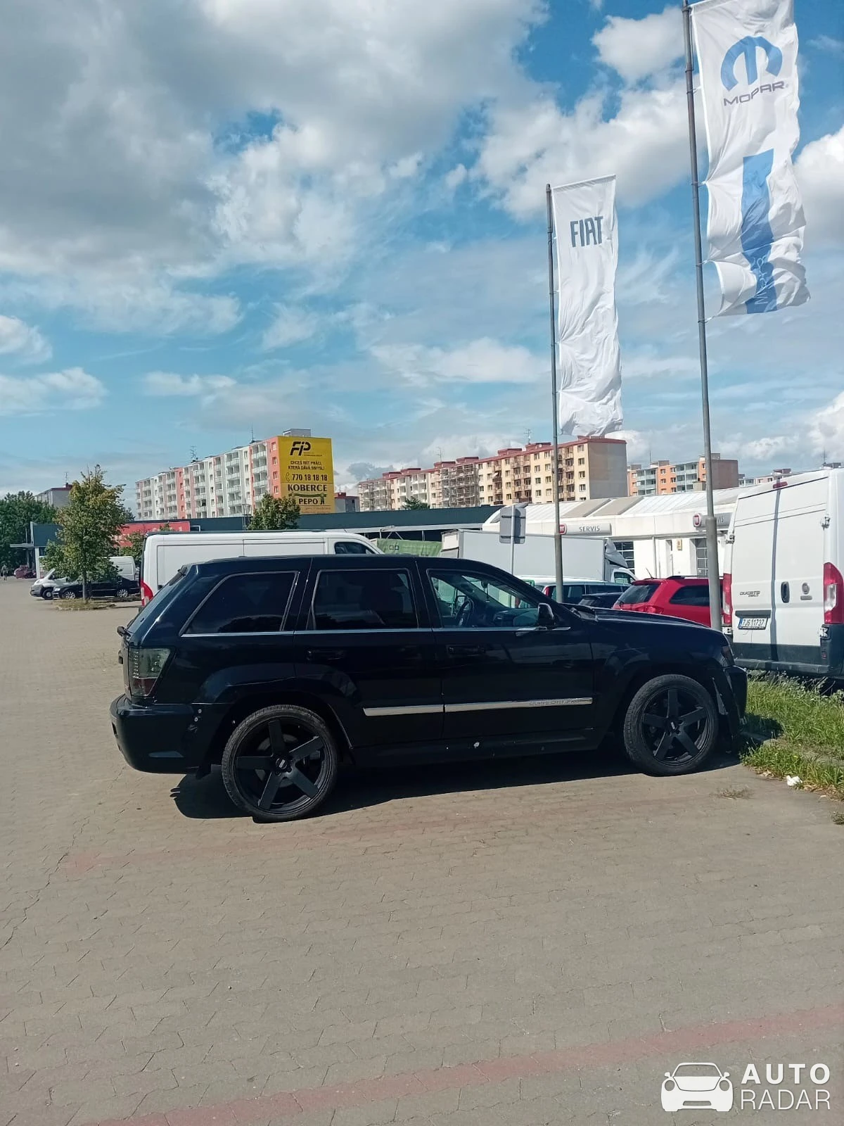 Jeep Grand Cherokee SRT-8 2012 spotted in Střítež