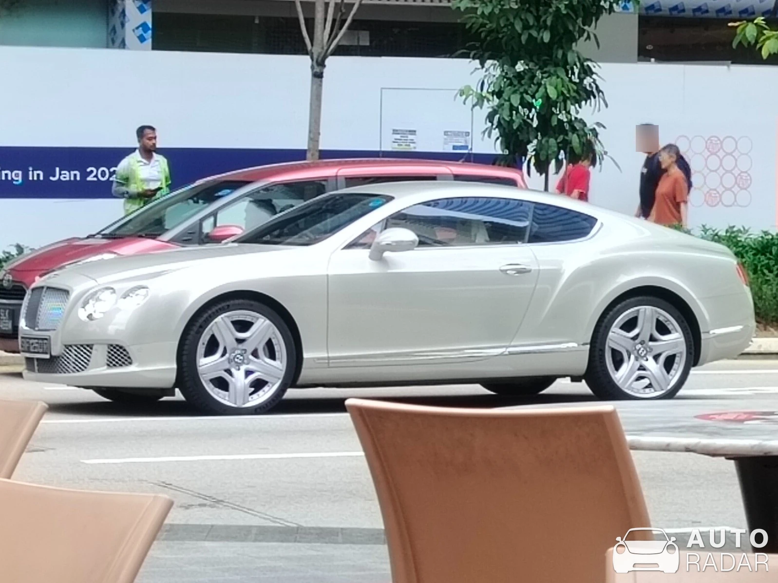 Bentley Continental GT spotted in Singapore, Singapore
