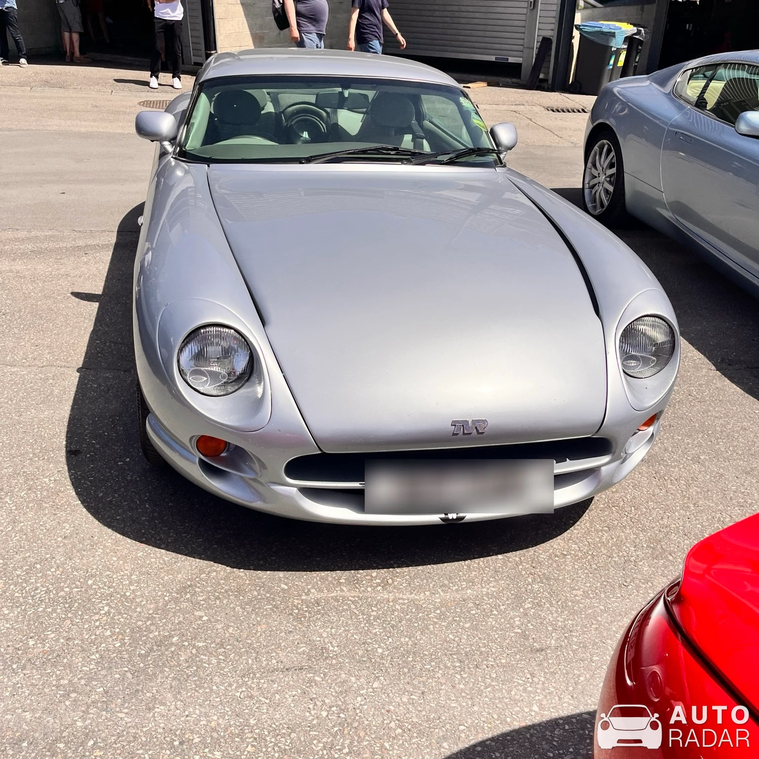 TVR Griffith spotted in Stavelot