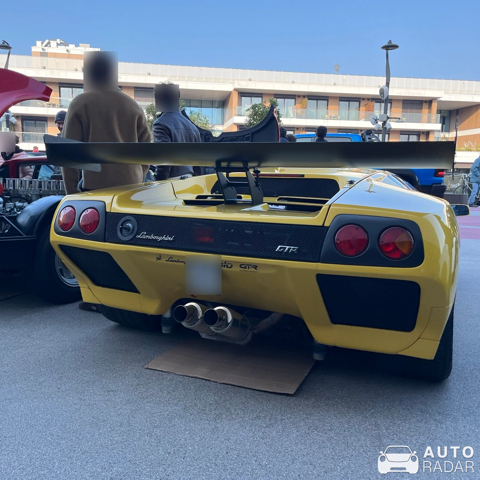 Lamborghini Diablo GTR spotted in Bergamo