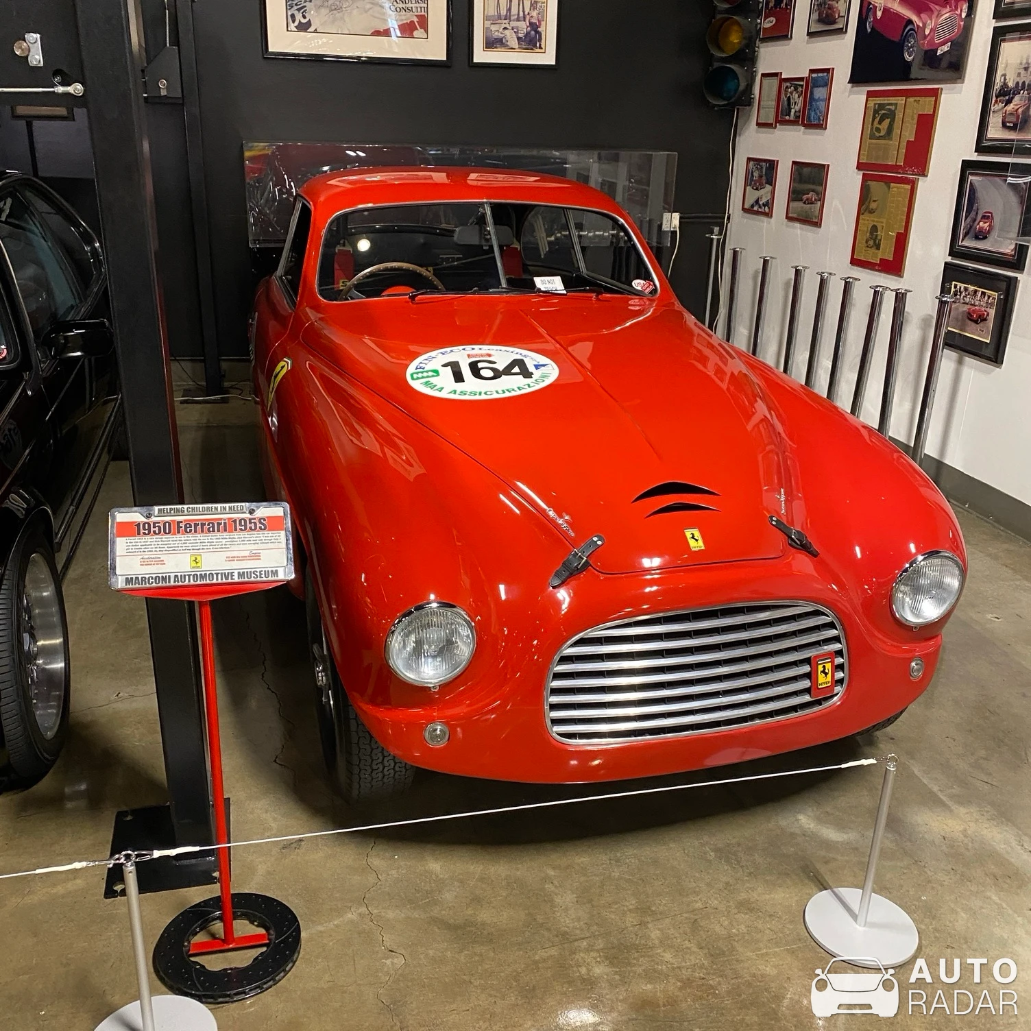 Ferrari 195 Inter spotted in Tustin