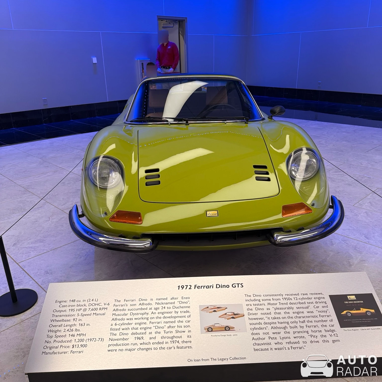 Ferrari Dino 246 GTS spotted in Cartersville