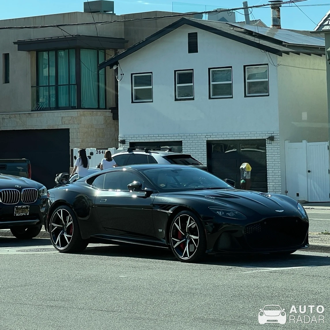 Aston Martin DBS Superleggera spotted in Hermosa Beach, United States