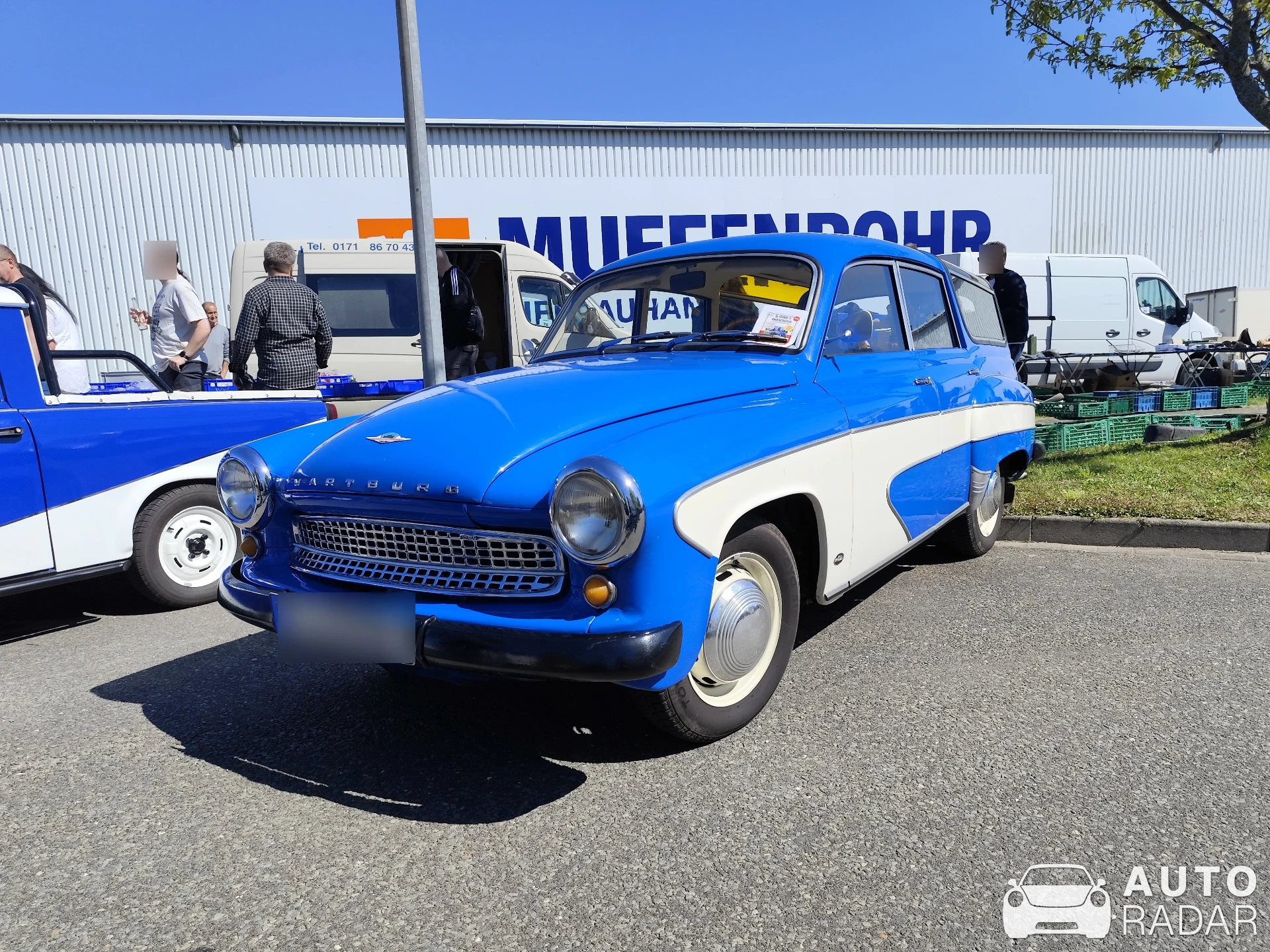 Wartburg 312 spotted in Hartmannsdorf