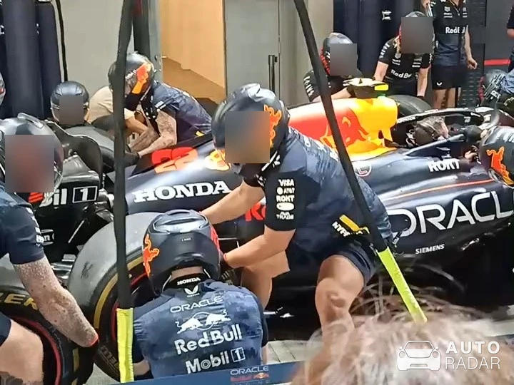 Red Bull Racing RB21 spotted in Singapore