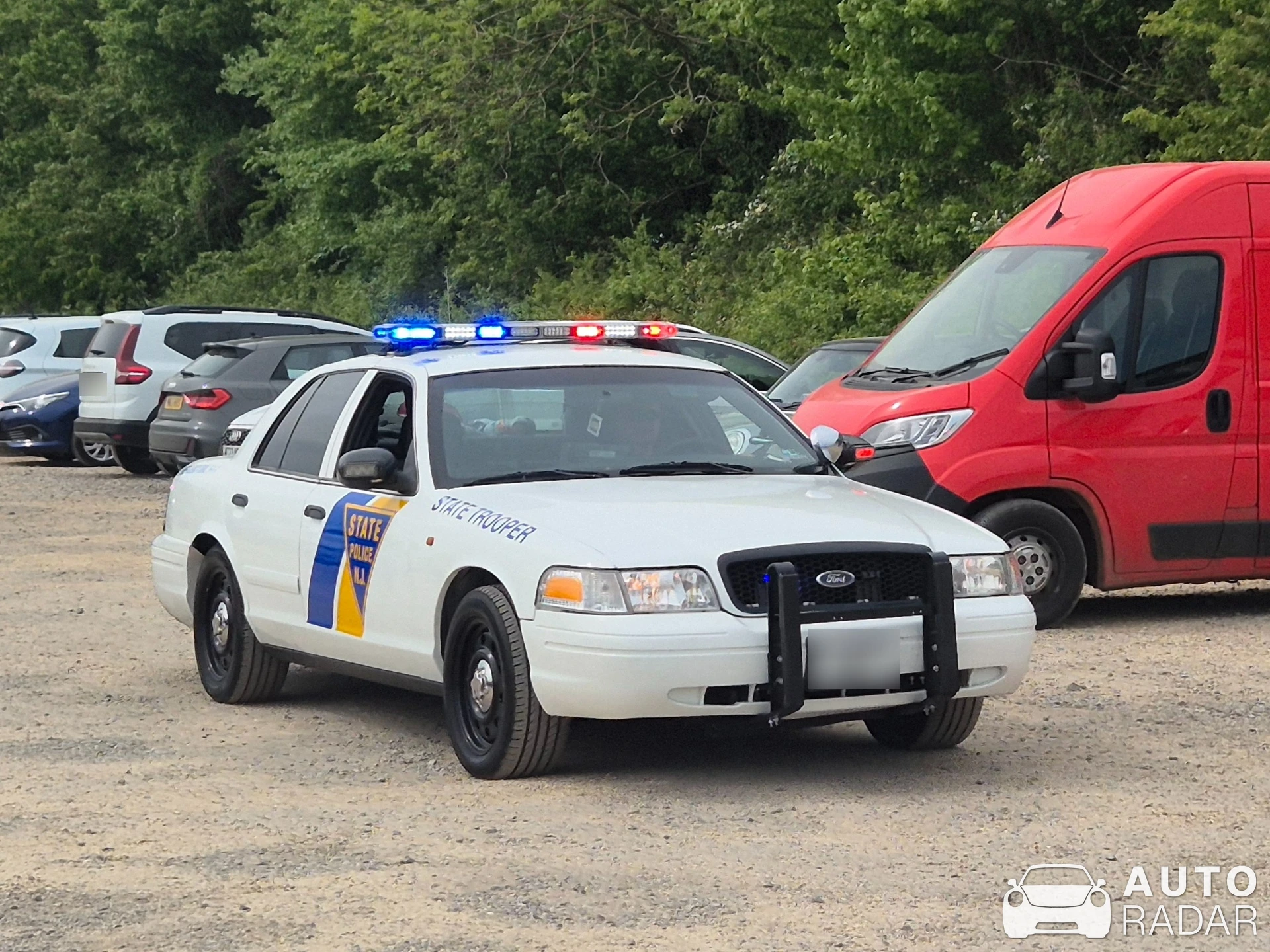 Ford Crown Victoria Police Interceptor spotted in Chipping Norton