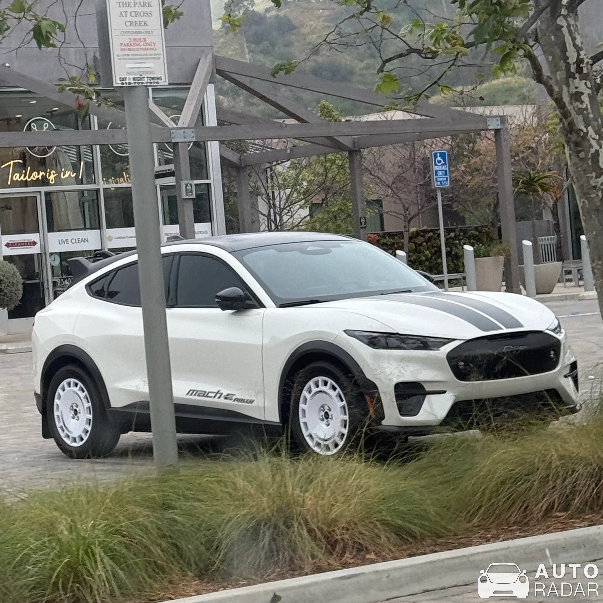 Ford Mustang Mach-E Rally spotted in Malibu
