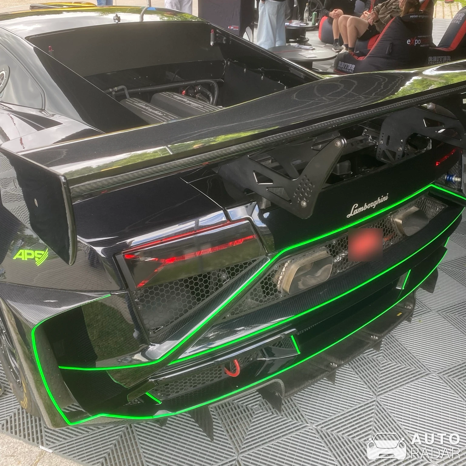 Lamborghini Reiter Engineering Gallardo LP520 GT3 spotted in Grand Canyon Village