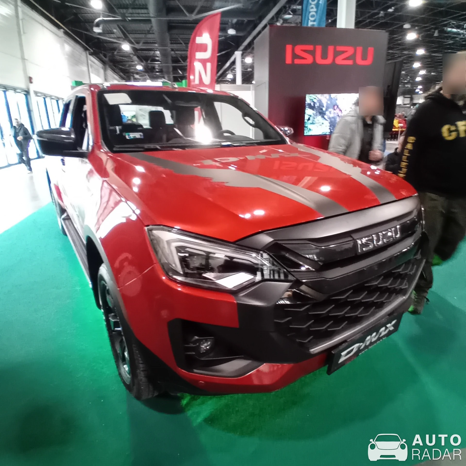 Isuzu D-Max spotted in Budapest