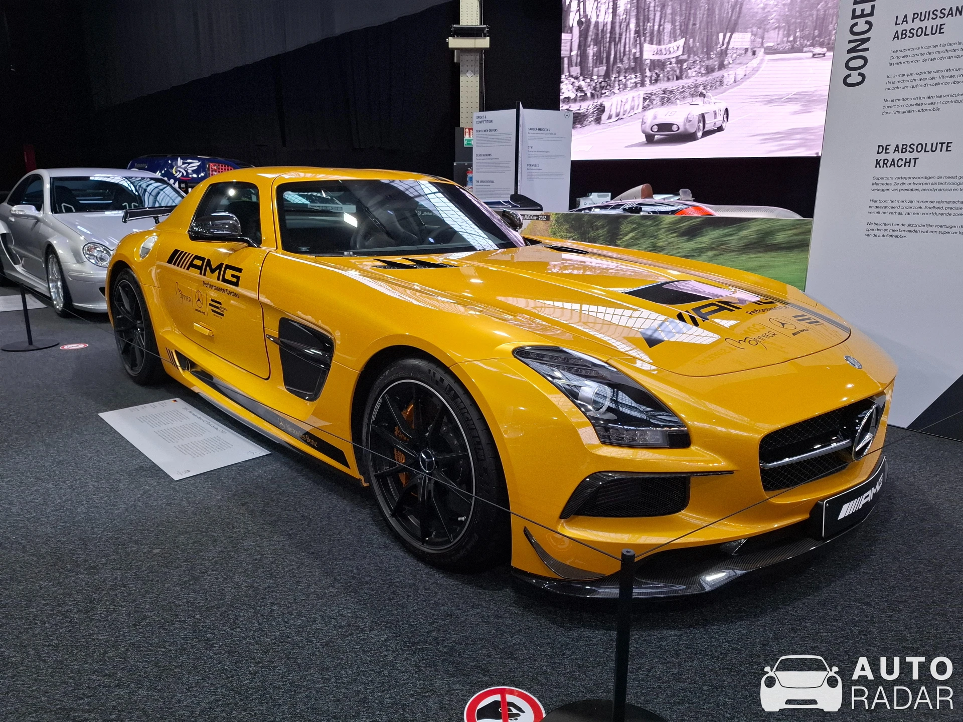 Mercedes-Benz SLS AMG Black Series spotted in Brussels, Belgium