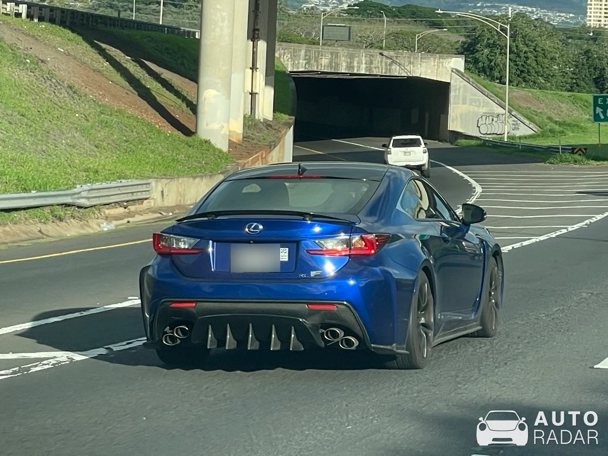 Lexus RC F 10th Anniversary Edition spotted in Waipahu