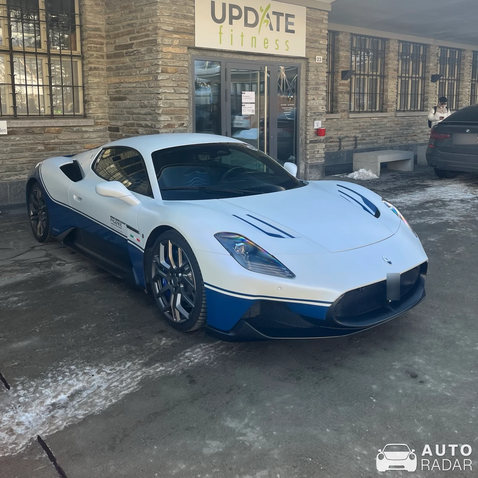 Maserati MC20 Icona spotted in Sankt Moritz