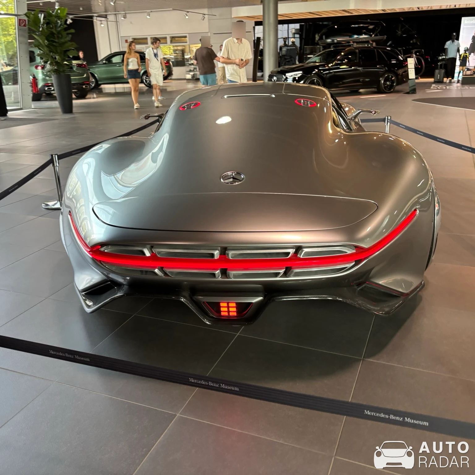 Mercedes-Benz Vision GT spotted in Stuttgart