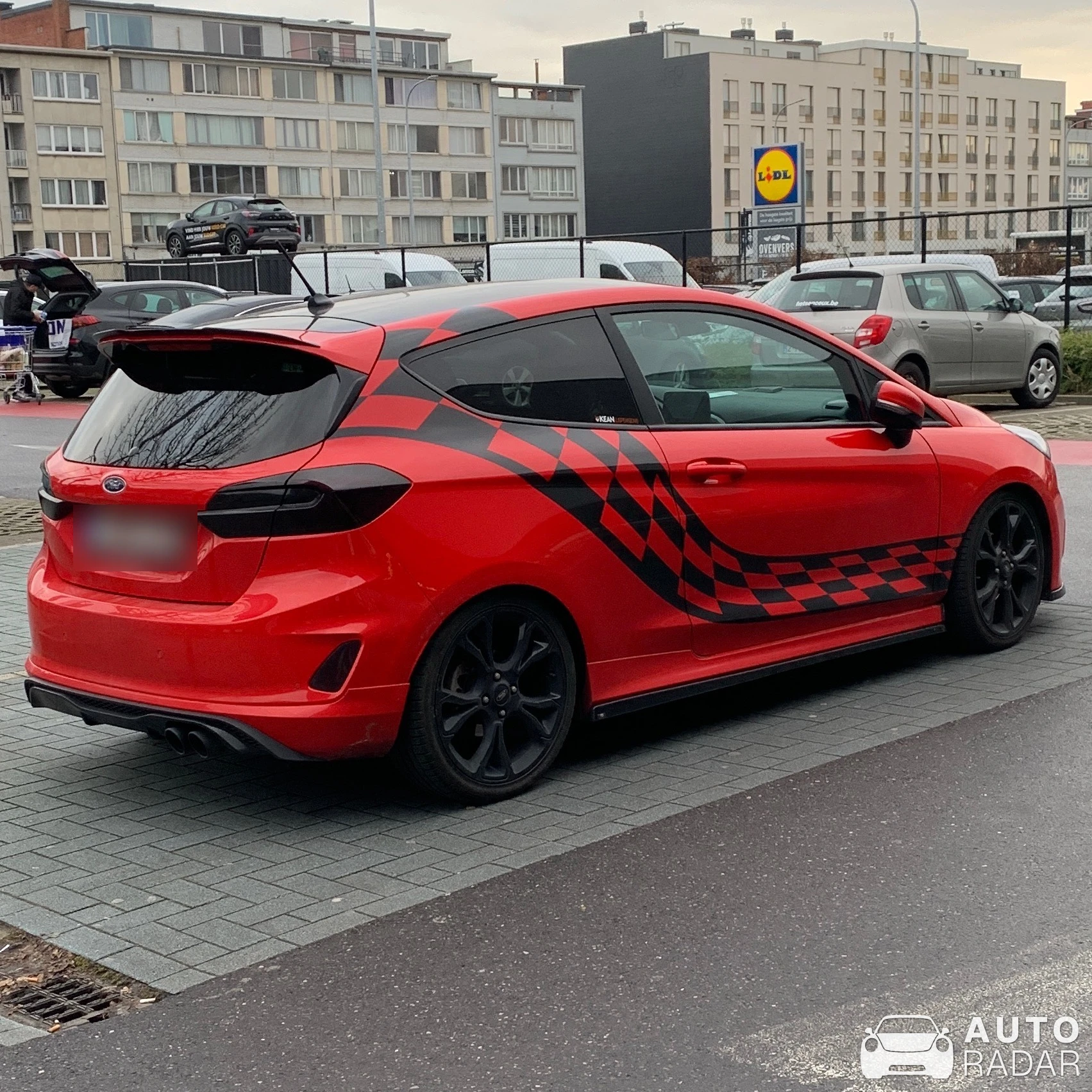 Ford Fiesta ST-Line spotted in Antwerpen, België