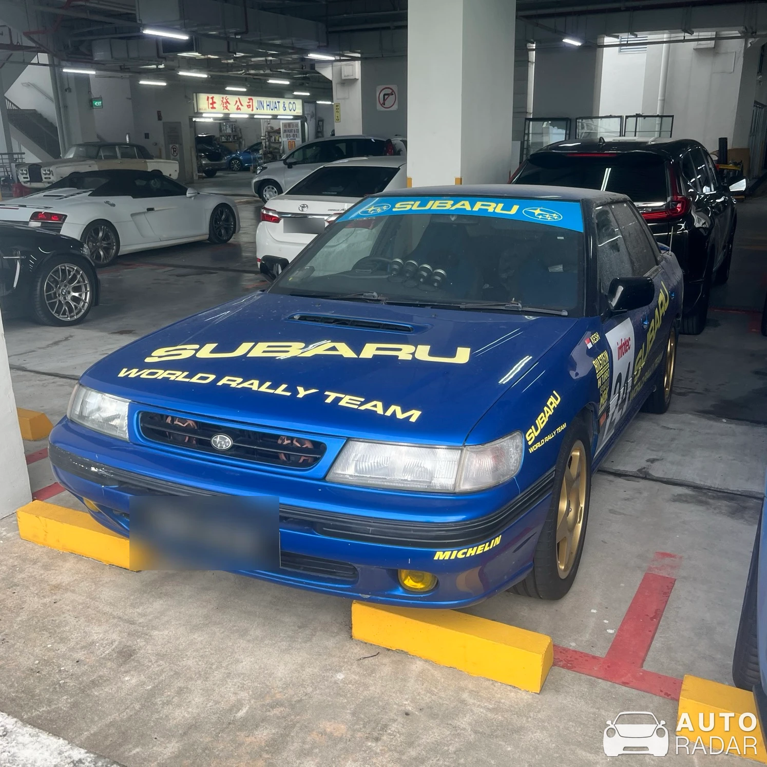 Subaru Legacy spotted in Singapore