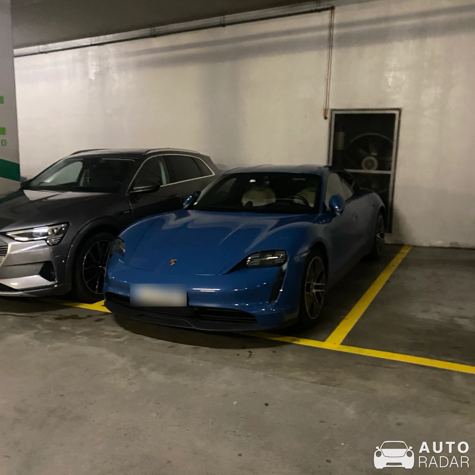 Porsche Taycan spotted in Porto, Portugal