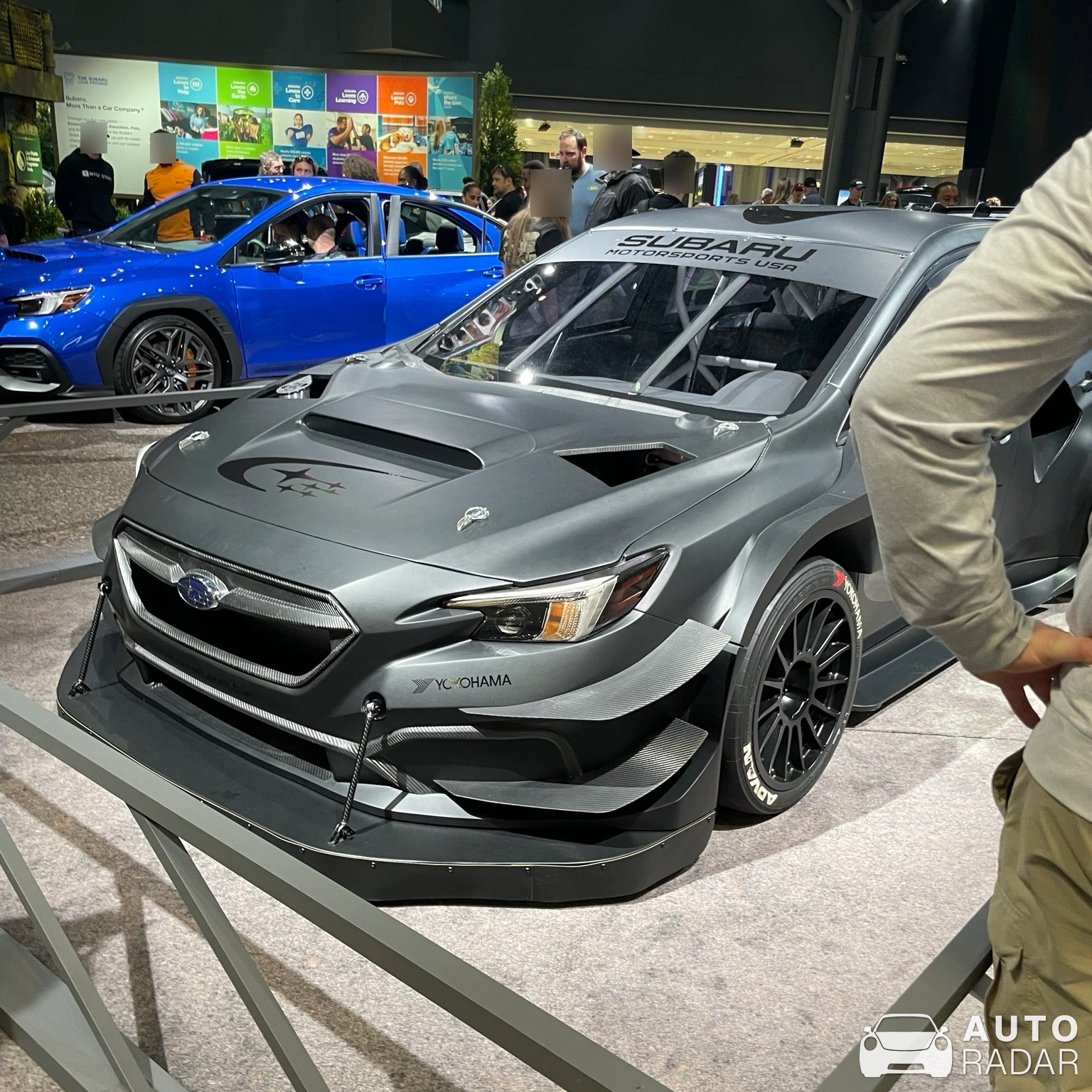 Subaru WRX Project Midnight spotted in New York