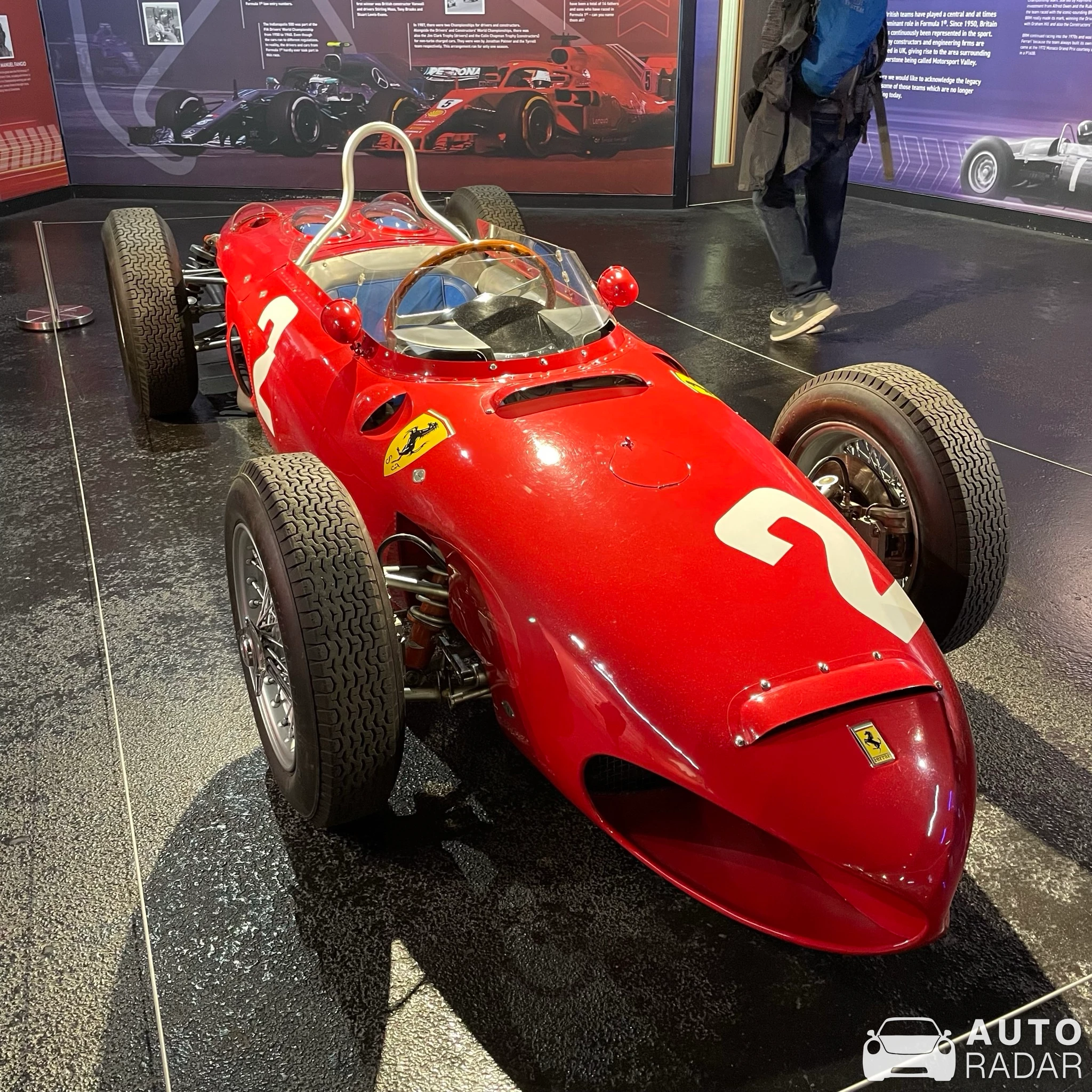 Ferrari 156 F1 spotted in England, United Kingdom