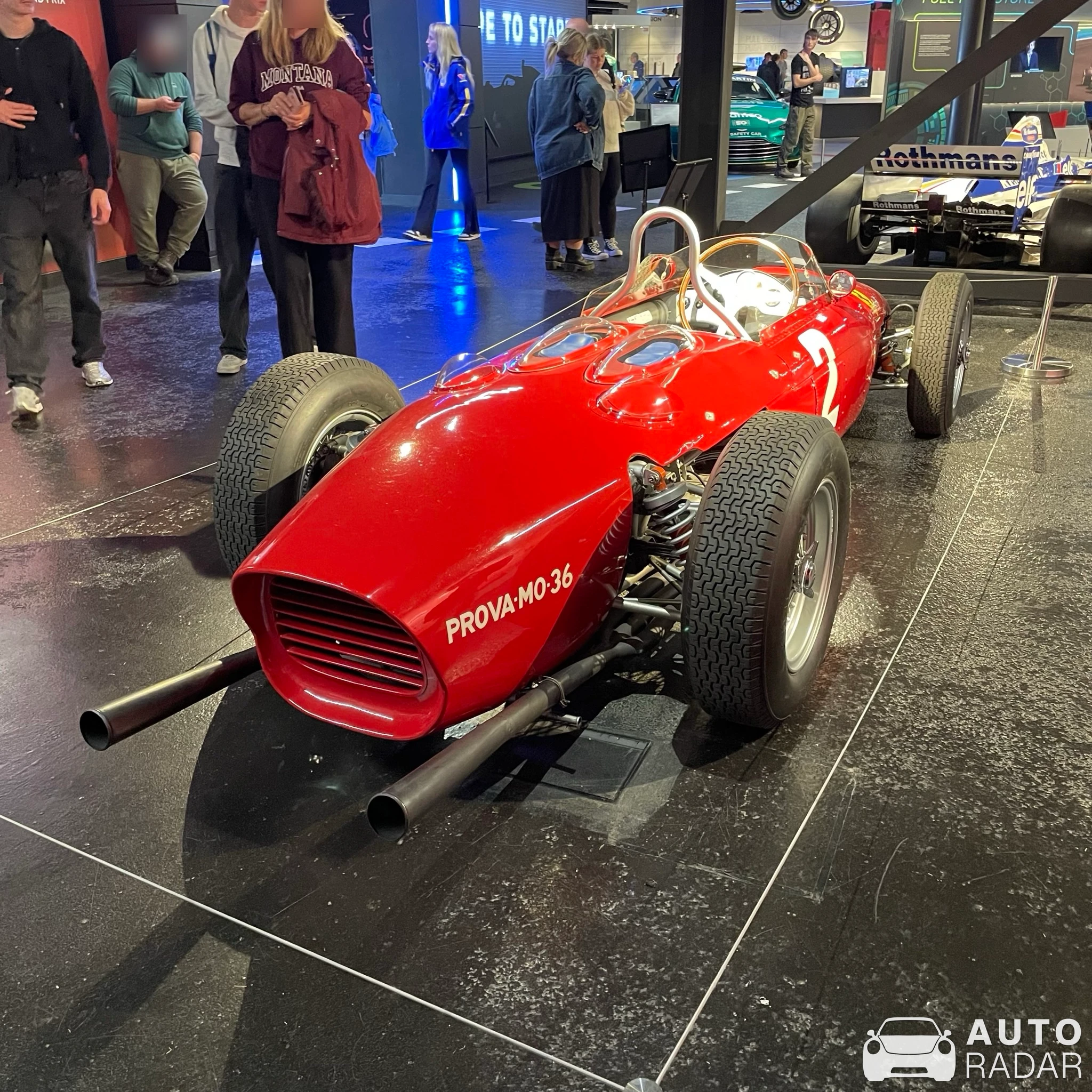 Ferrari 156 F1 spotted
