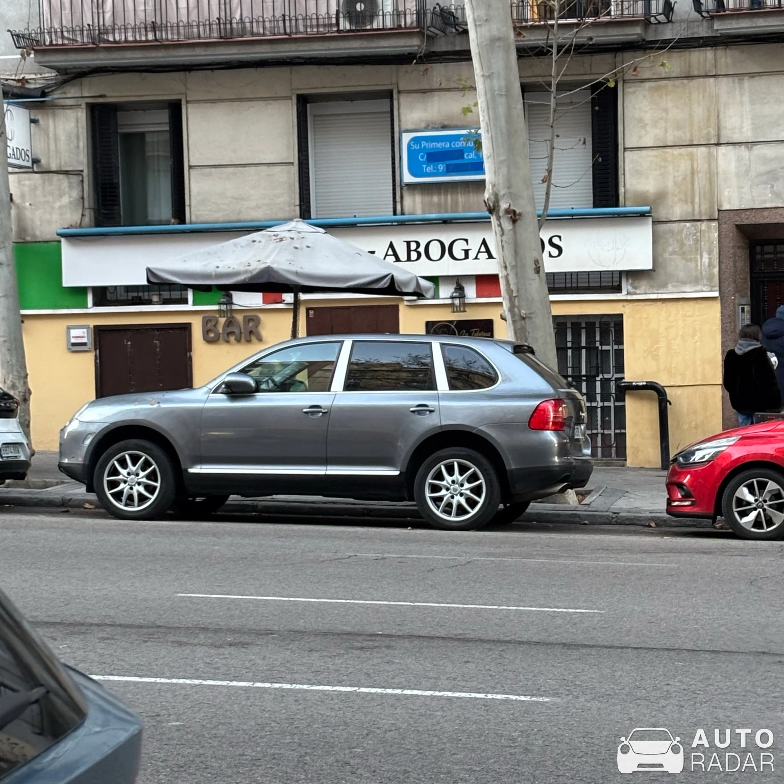 Porsche Cayenne spotted in Madrid, España