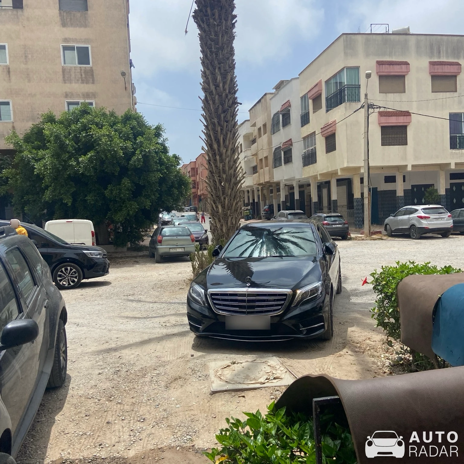 Mercedes-Benz W222 S550 spotted in Temara