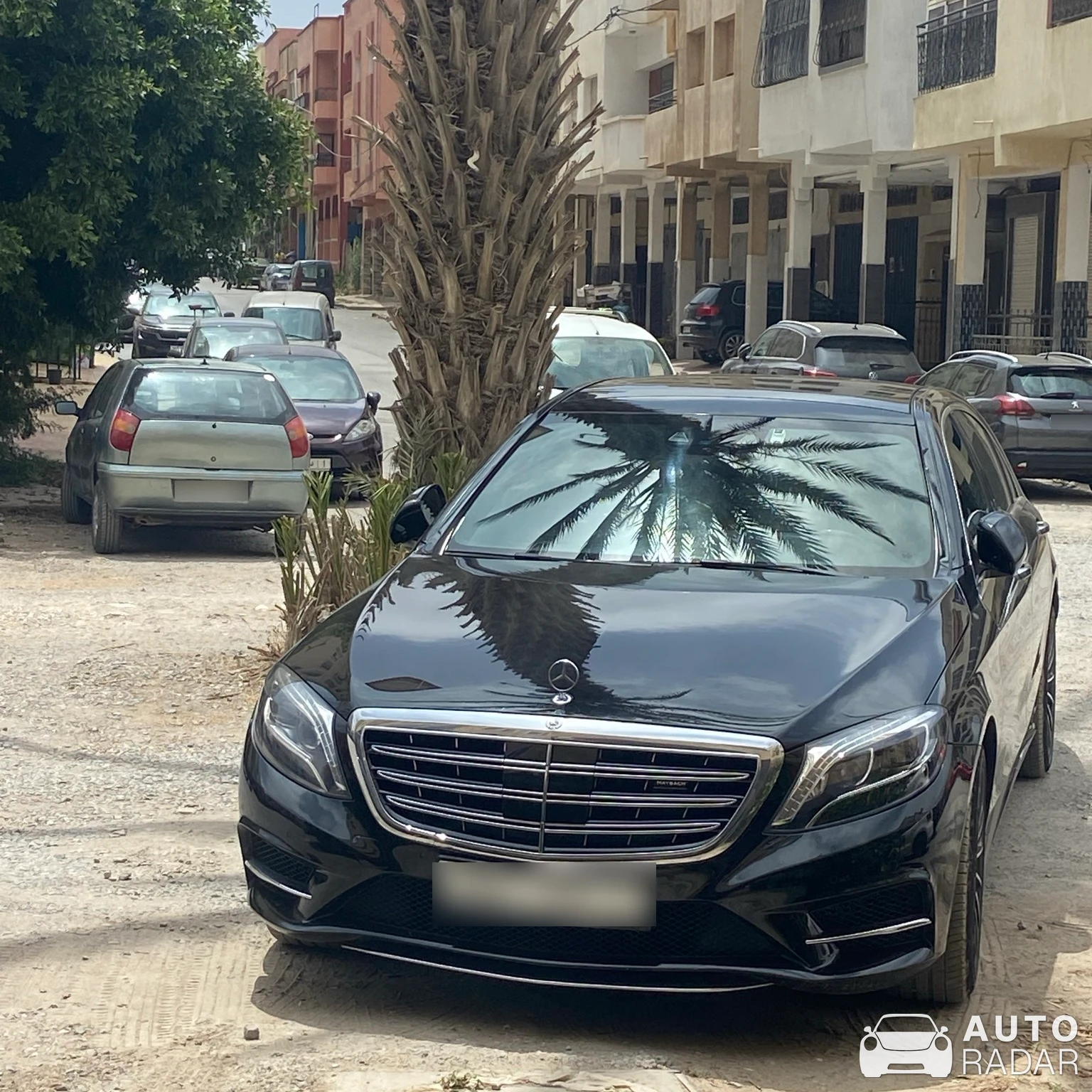 Mercedes-Benz W222 S550 spotted in Temara, Morocco
