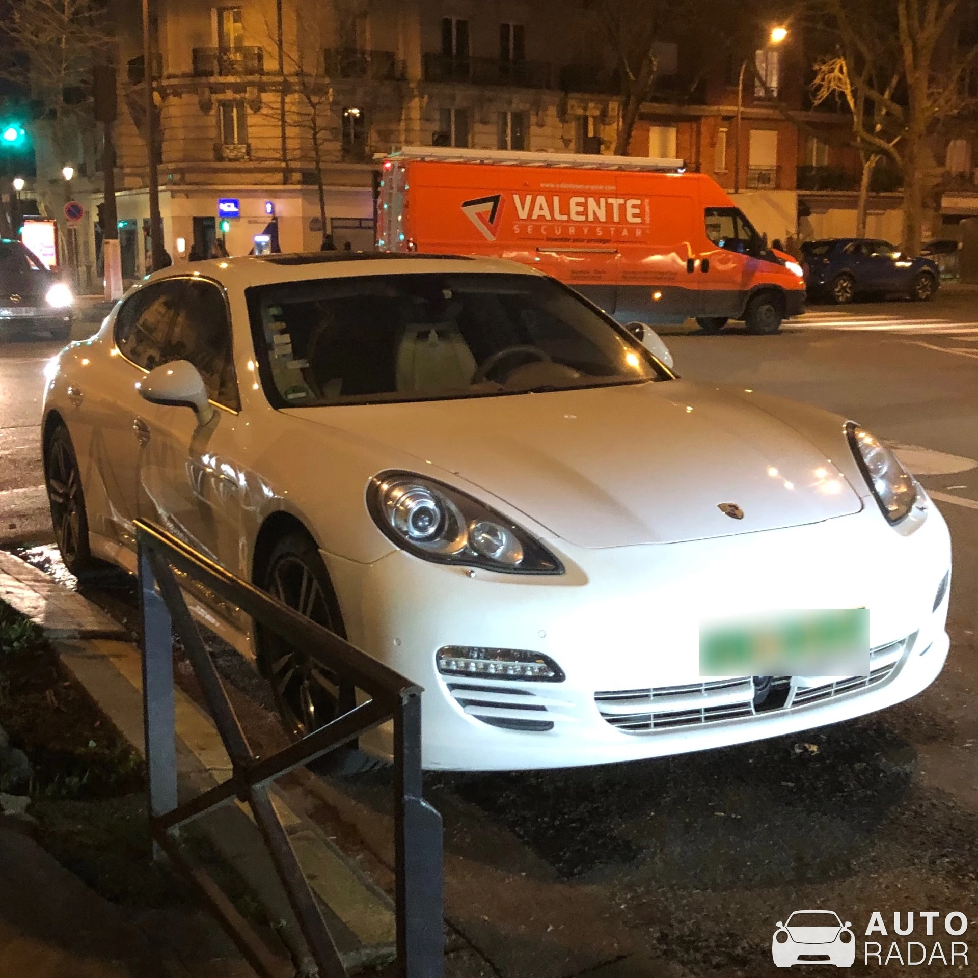 Porsche 970 Panamera spotted in Paris, France