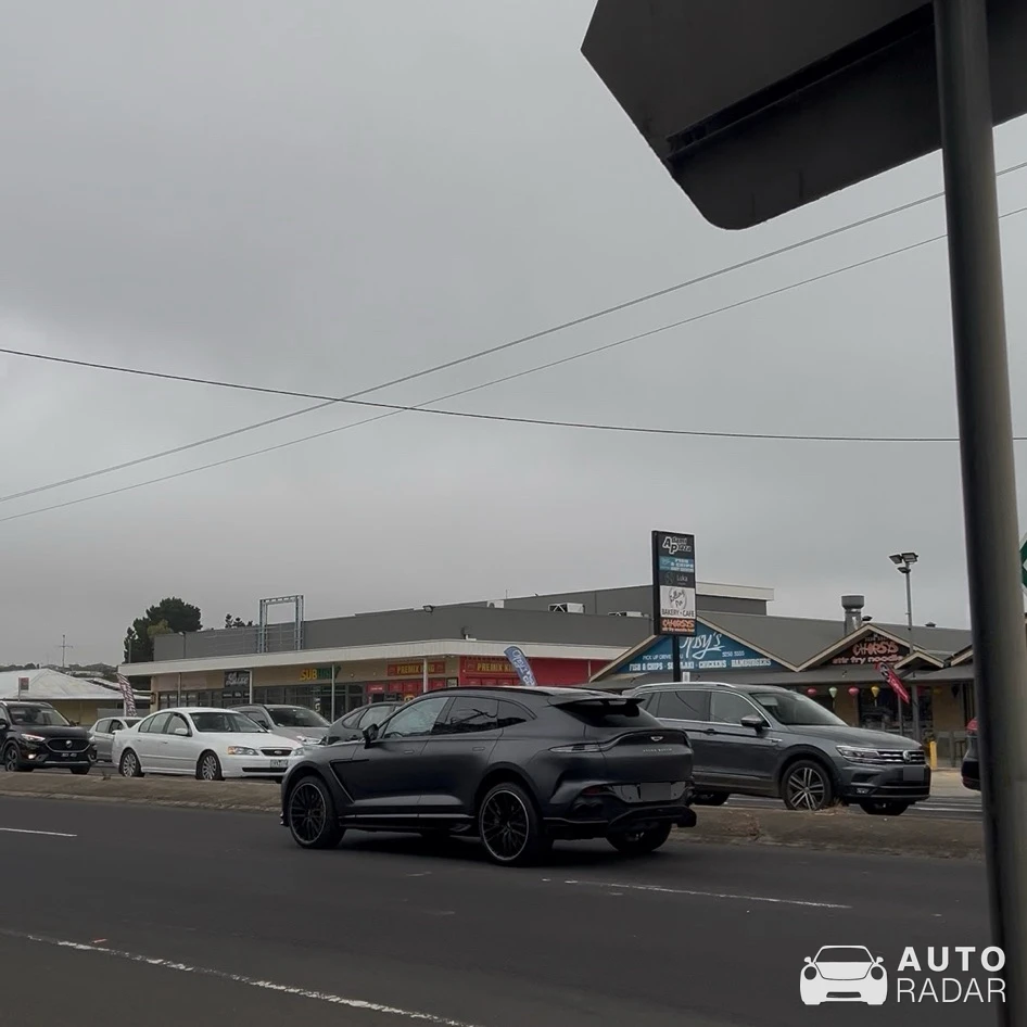 Aston Martin DBX707 spotted in Leopold, Australia