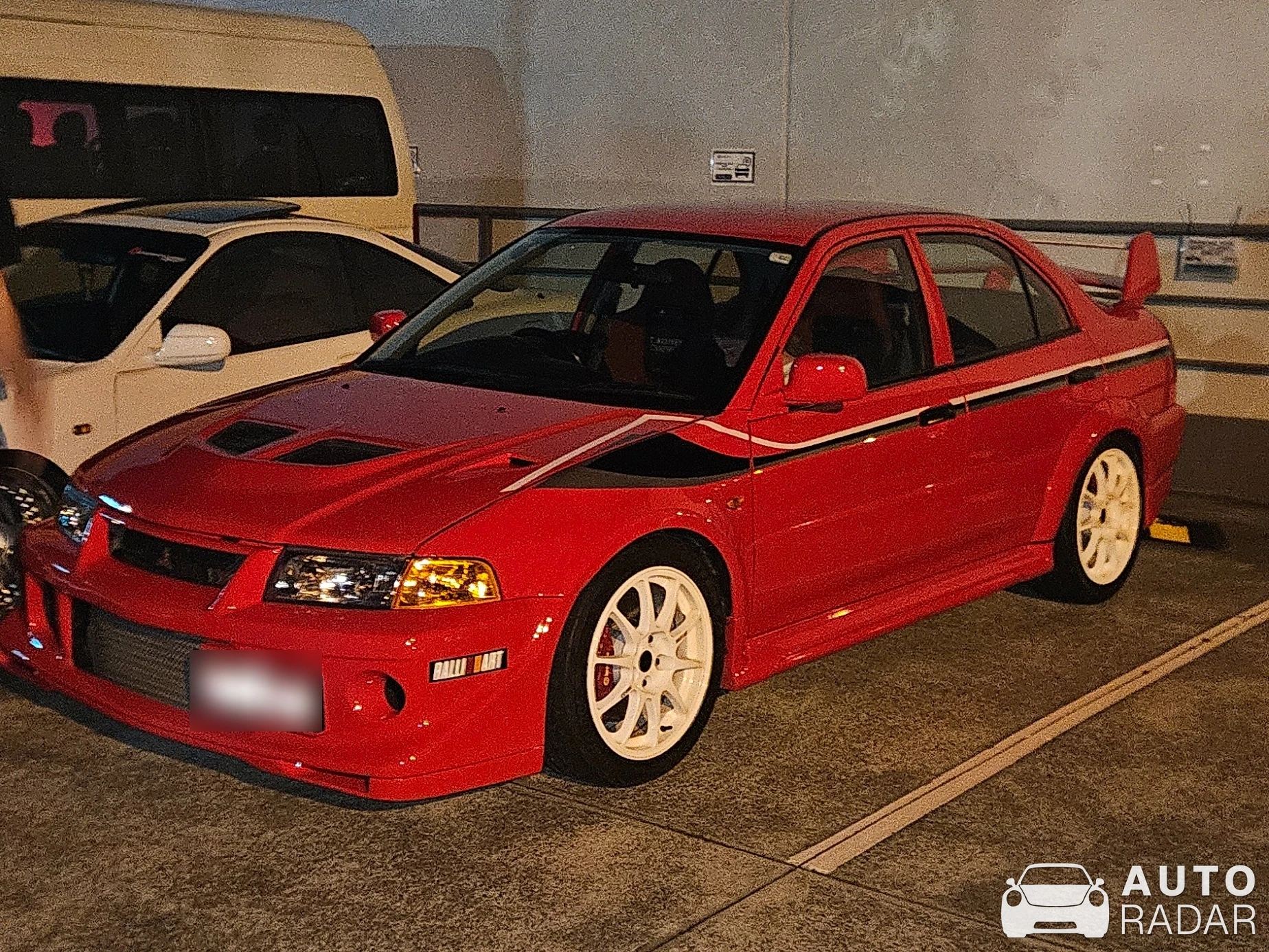 Mitsubishi Lancer Evolution VI Tommi Makinen Edition spotted in Southport
