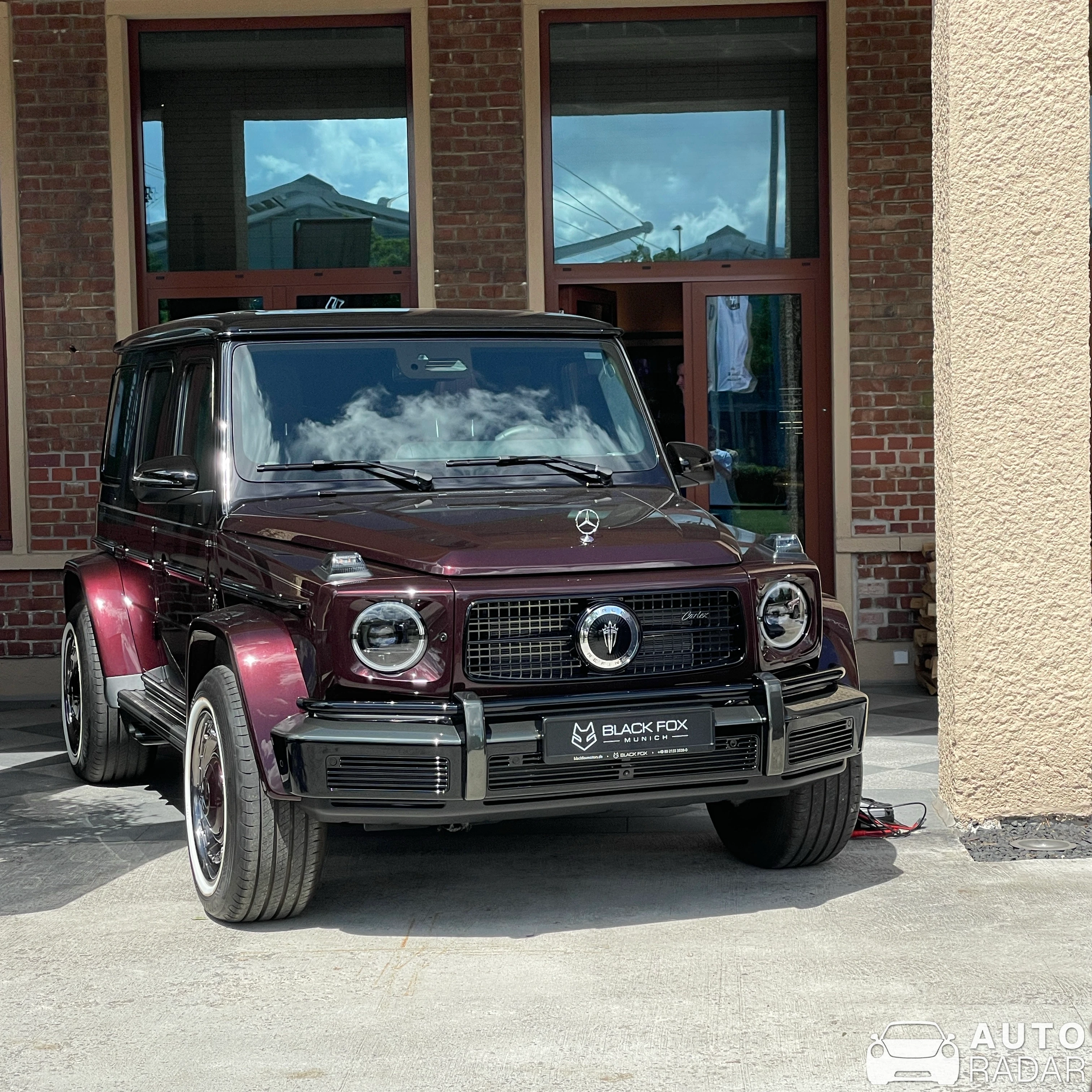 Mercedes-AMG G 63 Carlex Rubino Vintage 1 of 7 spotted in München