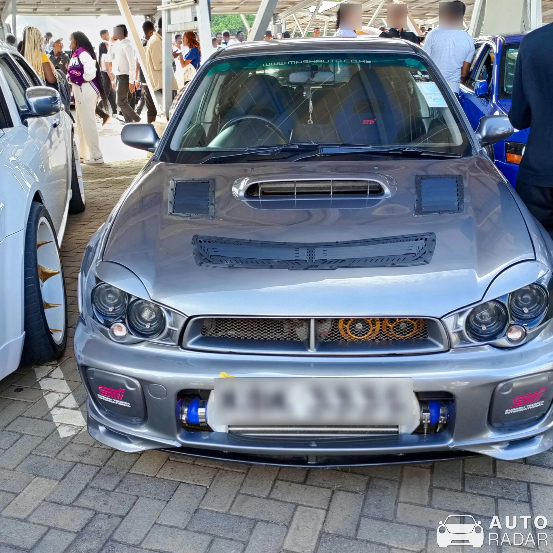 Subaru Impreza WRX STI spotted in Nairobi, Kenya