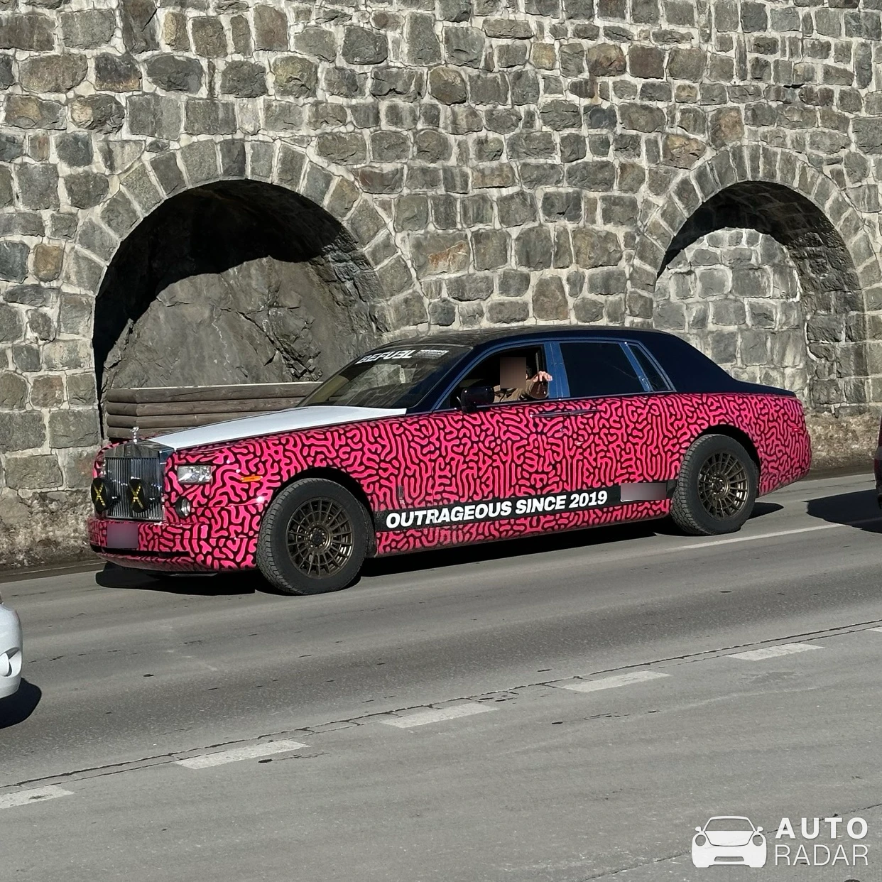 Rolls-Royce Phantom VIII spotted in Sankt Moritz, Schweiz