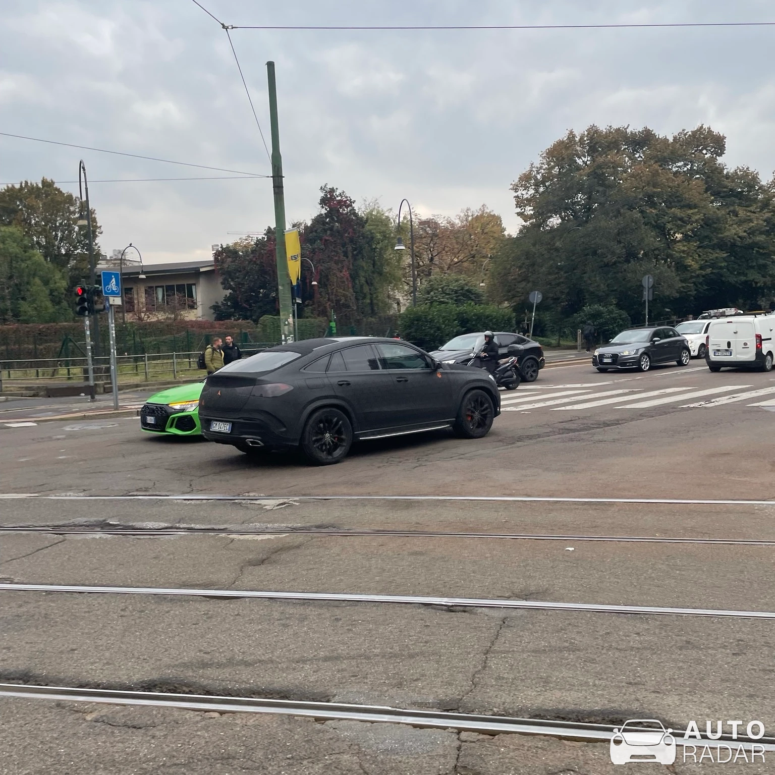 Mercedes-AMG GLE 63 S Coupé C167 Larte Design spotted in Milano