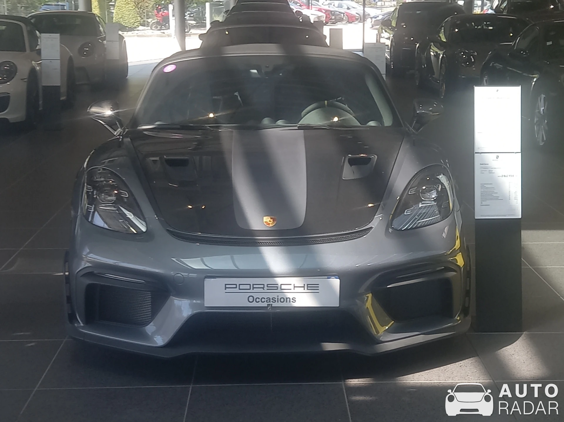 Porsche 718 Spyder RS Weissach spotted in Epagny Metz-Tessy