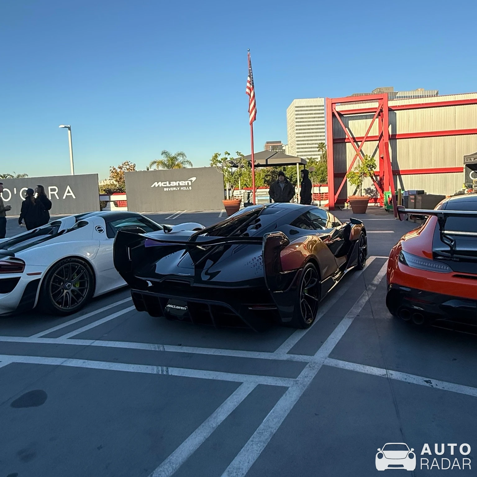 McLaren Sabre spotted in Los Angeles