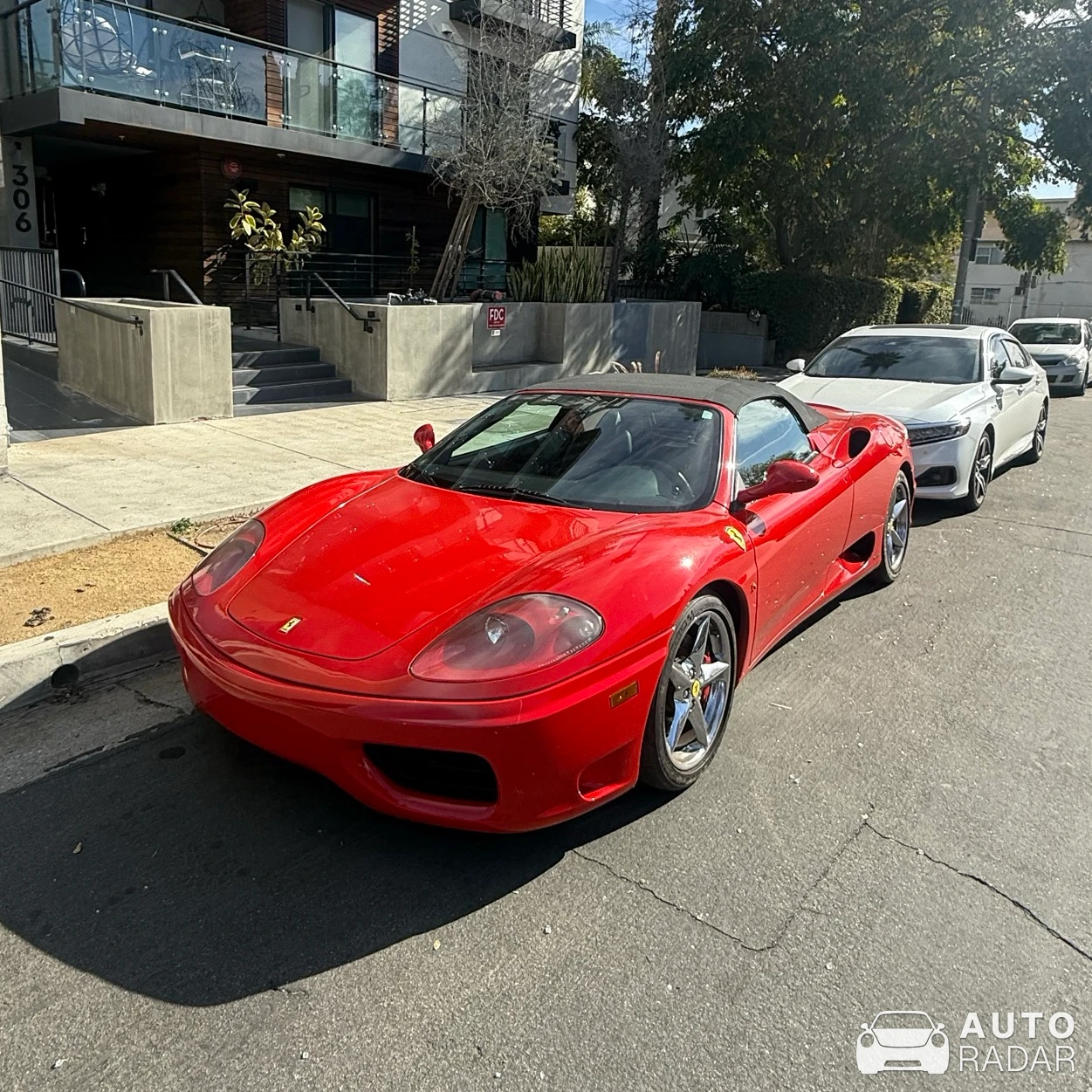 Ferrari 360 Spider spotted in Los Angeles, United States