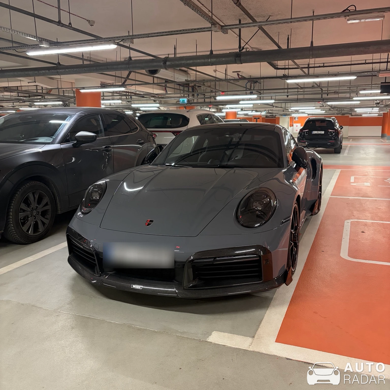 Porsche Brabus 820 spotted in Warszawa