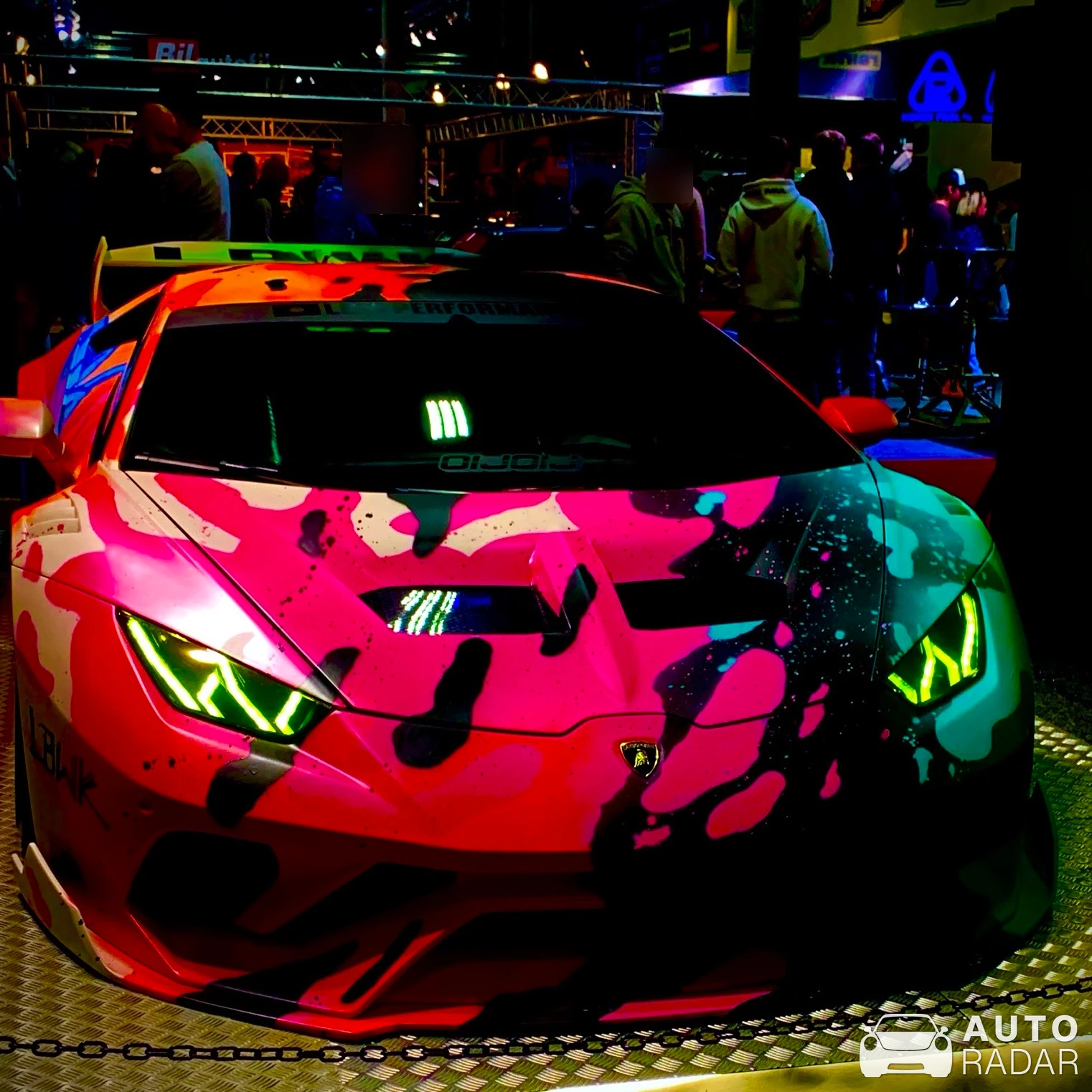 Lamborghini Huracán LP610-4 Liberty Walk LB Performance spotted