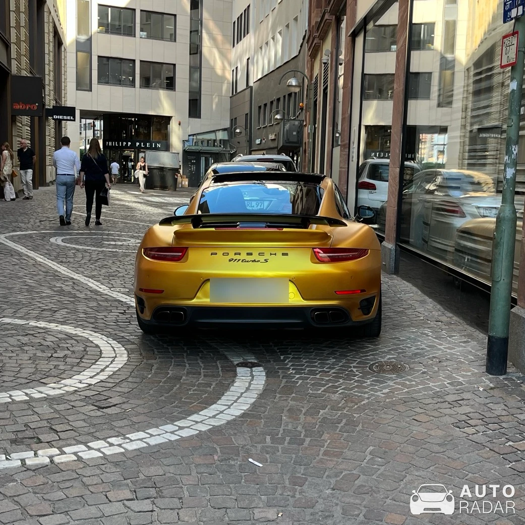 Porsche 991 Turbo S Exclusive Series spotted in Frankfurt am Main