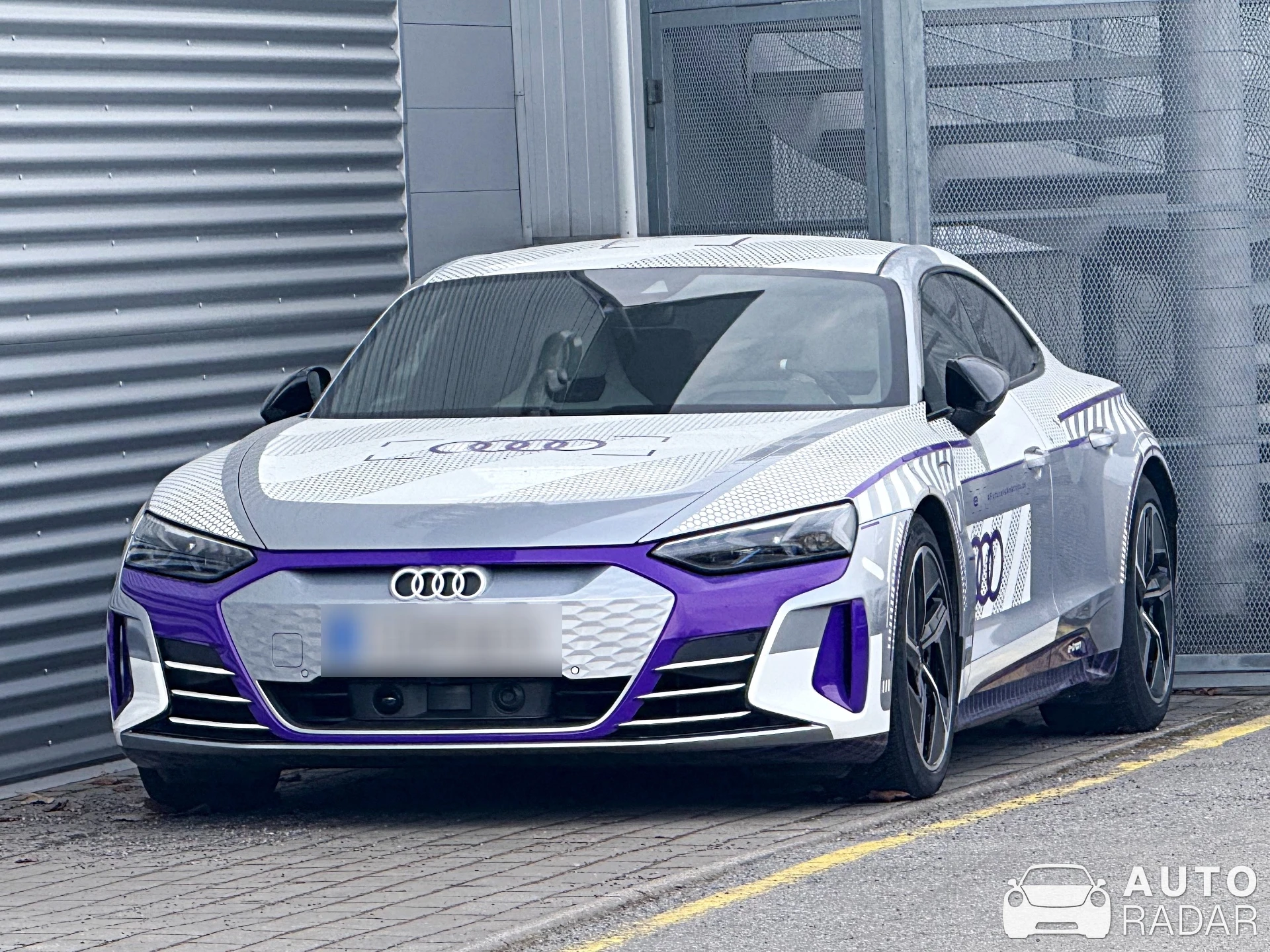 Audi RS E-Tron GT Ice Race Edition spotted in Tallinn, Estonia