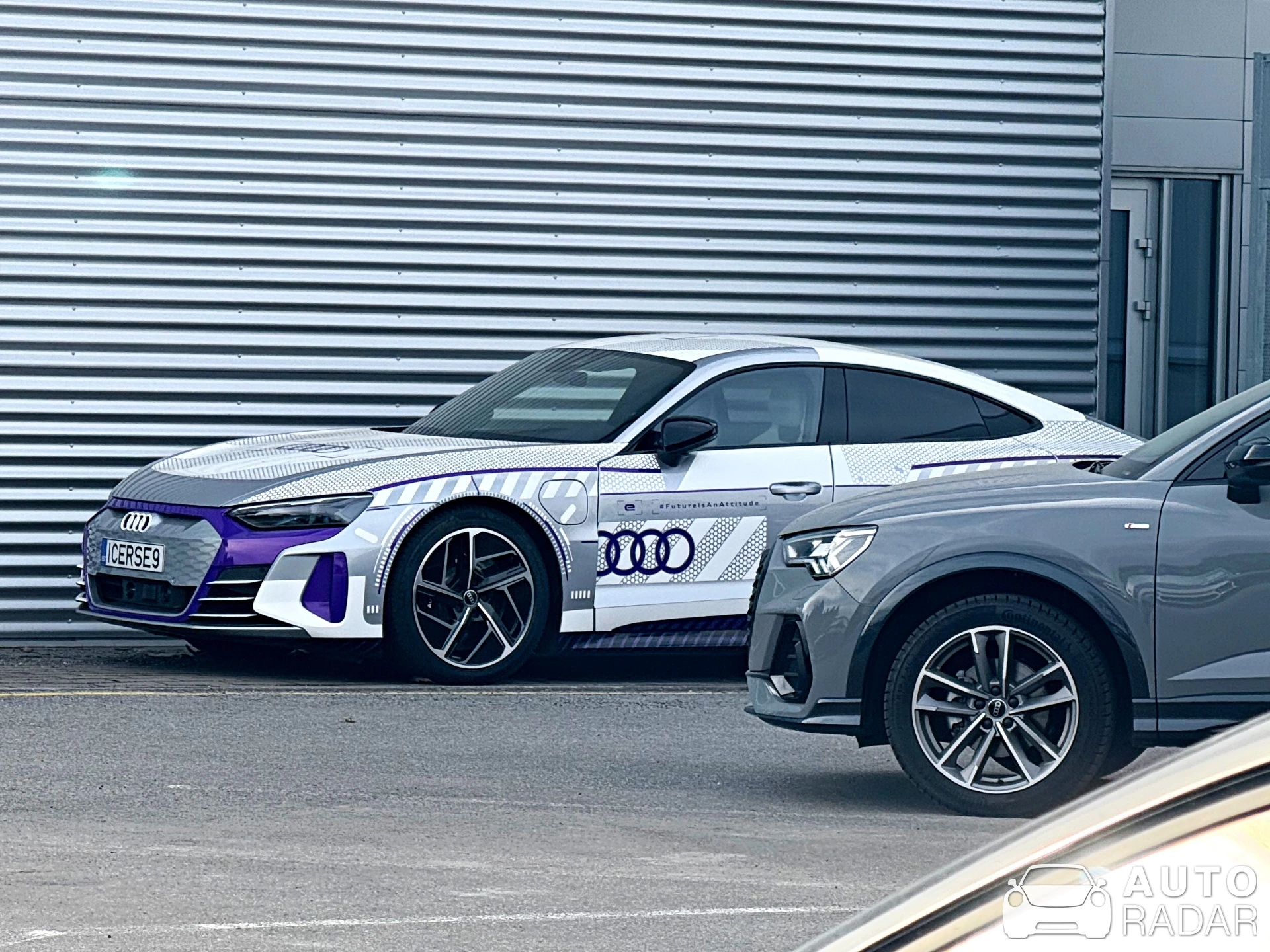 Audi RS E-Tron GT Ice Race Edition spotted in Tallinn